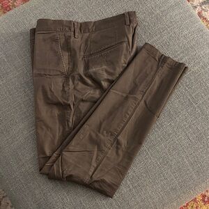 Frank & Oak Dark Brown Chinos